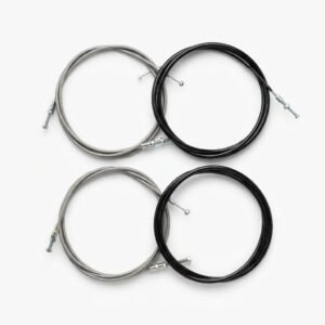 Kit completo fili, guine teflonate, boccole per freni e acceleratore