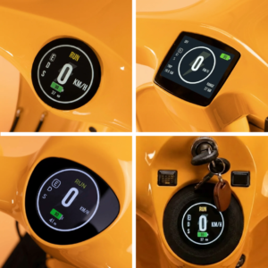 Schermo LCD digitale per Vespa