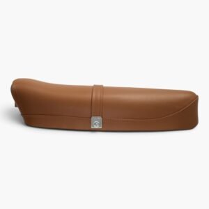 Sella Vespa - Biposto - Marrone -  Pelle 100% naturale con serratura