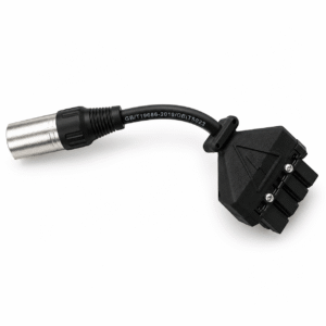 Connettore per ricarica on-board senza estrazione batteria